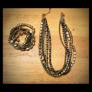 Silpada Necklace and bracelet